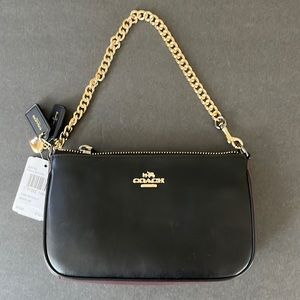 Small black Coach purse